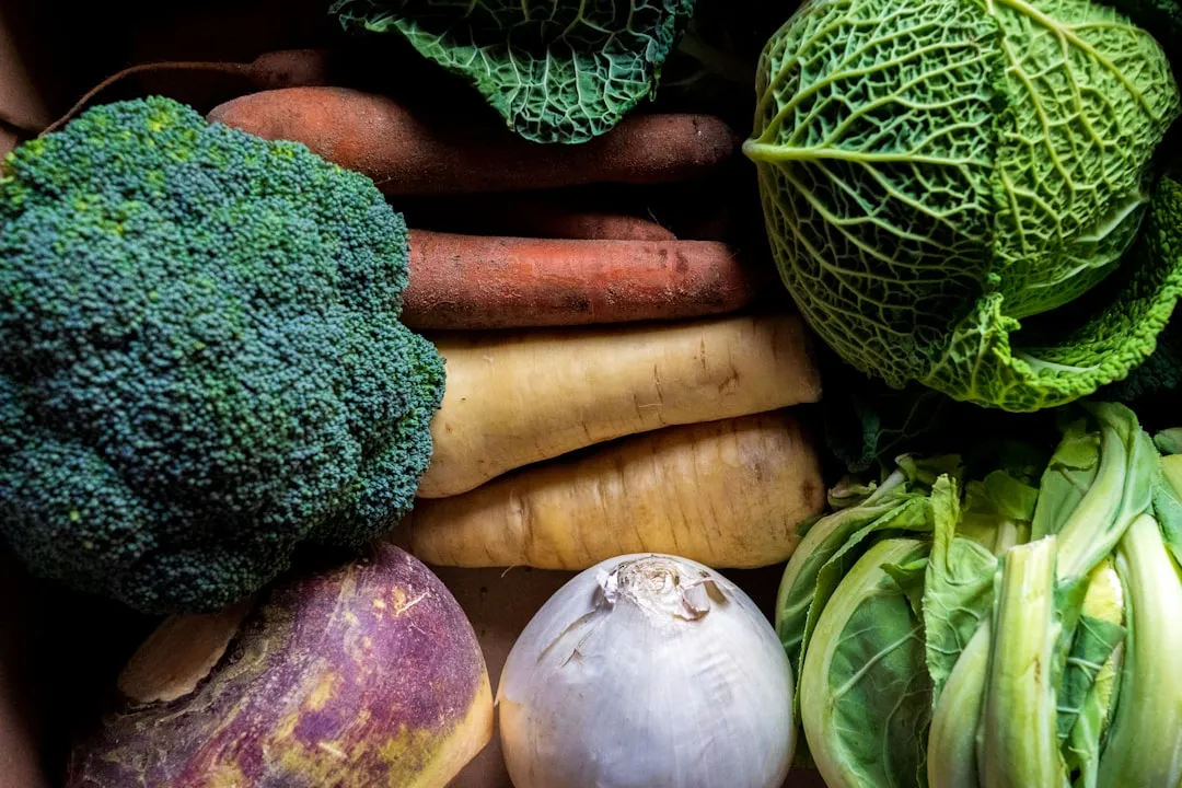 Photo seasonal vegetables