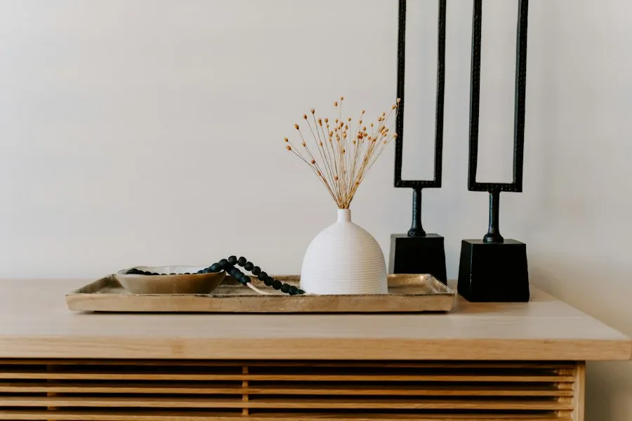 Photo decorate house with personal meaningful objects