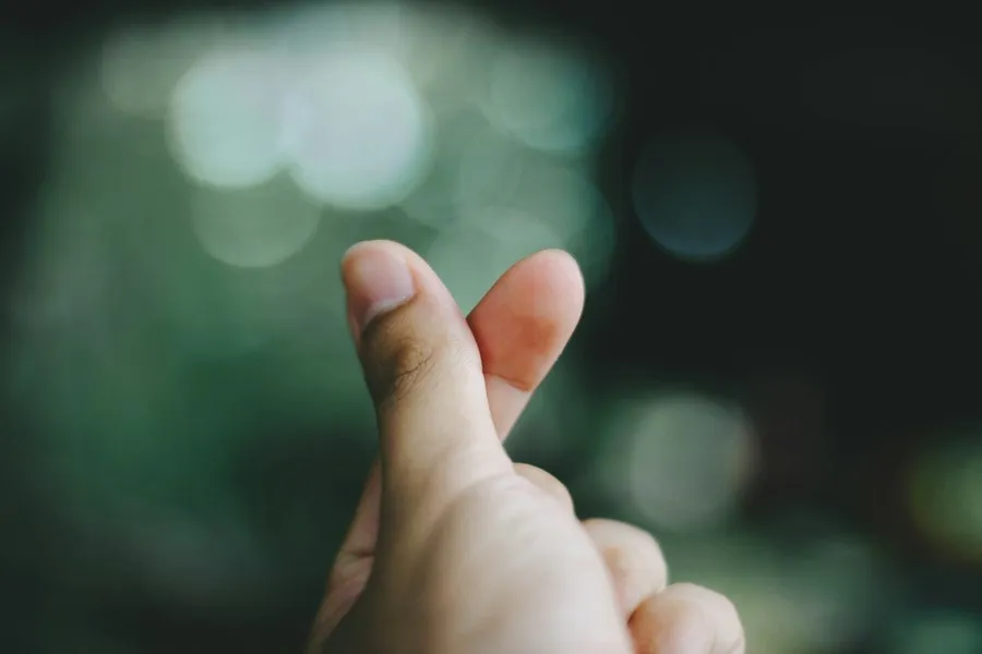 Photo small meaningful gestures